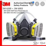 3M™ Half Facepiece Reusable Respirator 6200/07025(AAD) Medium